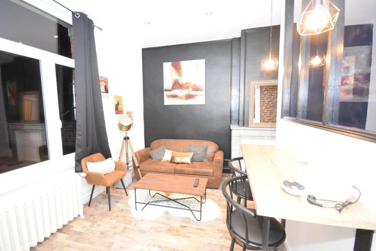 Lerelaisdodile11 - Bel Appart Chic Indust - Hypercentre - Tram Valenciennes Exterior photo